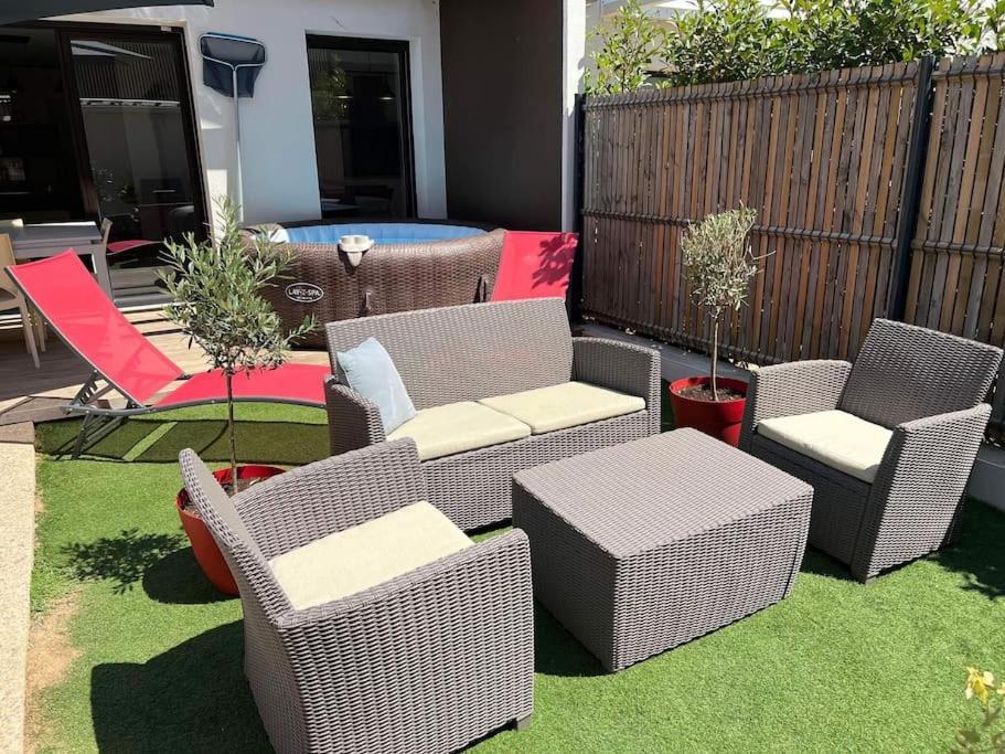 Maison 100M2 - Jaccuzzi, Jardin, 10 Min Plages Saint-Jean-de-Védas Kültér fotó